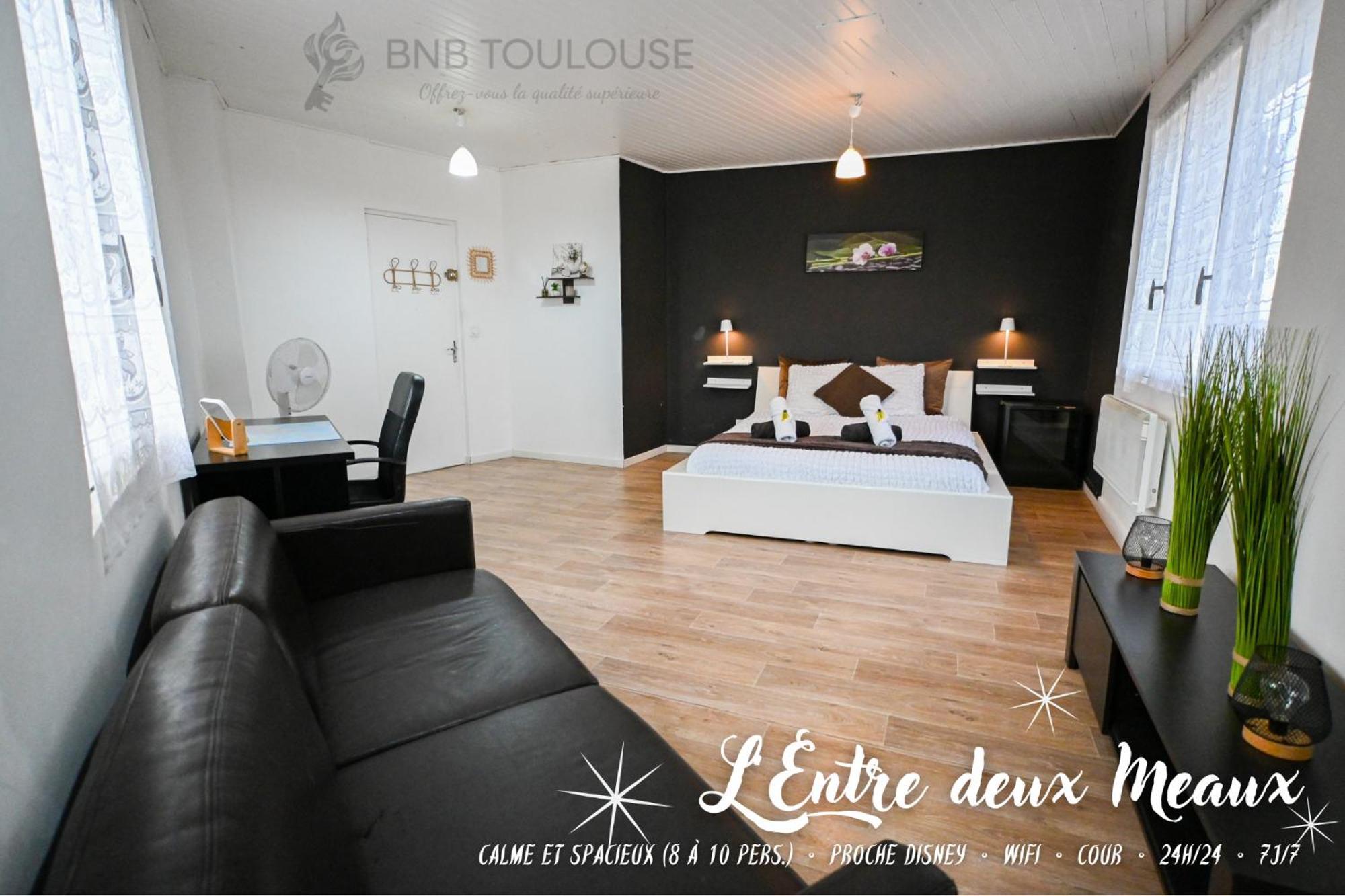Penchard Pause Entre Deux Meaux ► Proche Disneyland Paris ► Wifi ► Netflix ► 24/24H מראה חיצוני תמונה